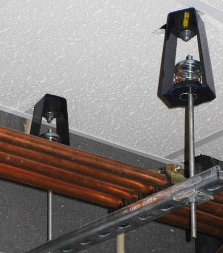 30N Spring Hanger Installation