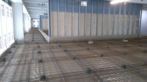 Extent of Floating Floor