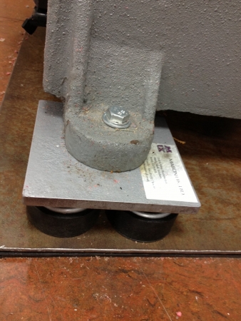 Mounts were designed for live loads