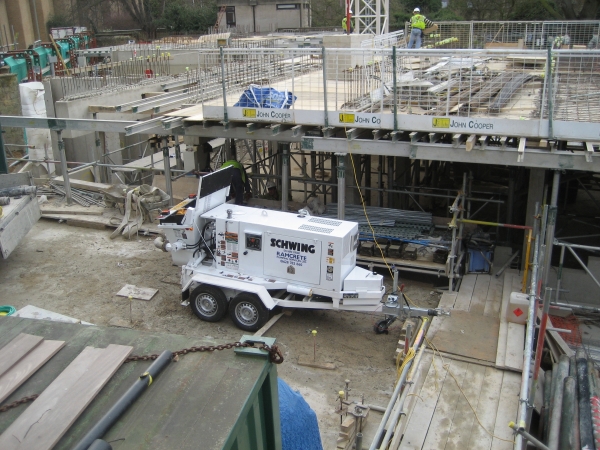 Trailer Concrete Pump