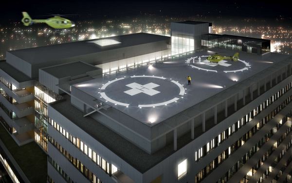 Mason UK Ltd - Helipad Rendering