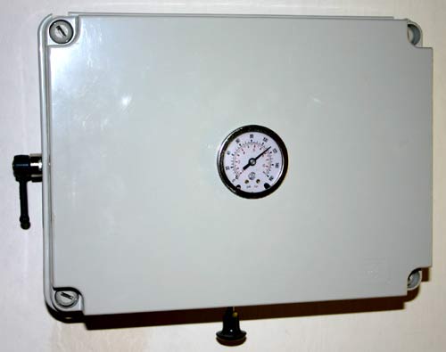 Air spring control panel