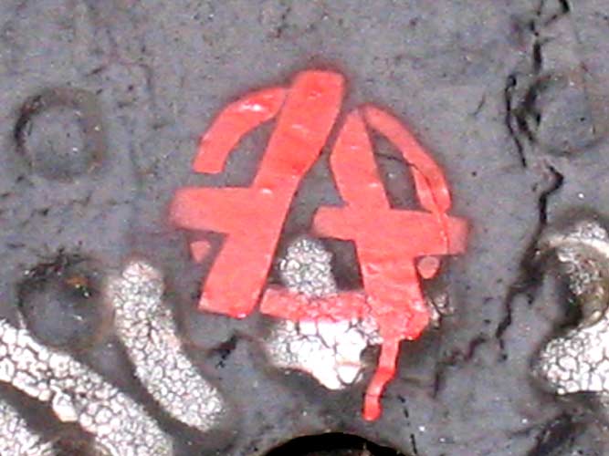Anarchy Symbol Graffiti Stencil - Bristol UK - Revolting Mass