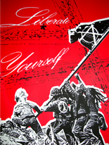 Revolting Mass - Fuck the System, Liberate Yourself - Anarchist Flag
