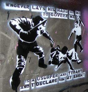 Banksy's Cans Festival Street Art Exhibition - Waterloo London Cans Festival Street Art Exhibition - Waterloo London