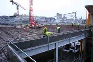 Mason UK Ltd - Floating Floor Laid out - Belfast