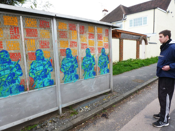 Revolting Mass / MAS - Bus Shelters Against the Police State