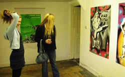 Stolen Wall Exhibitions - Revolting Mass Graffiti Show - Q-Bar, Falmouth, Cornwall Revolting Mass Street Art Gallery - Stolen Wall Exhibitions, Q-Bar, Falmouth, Cornwall