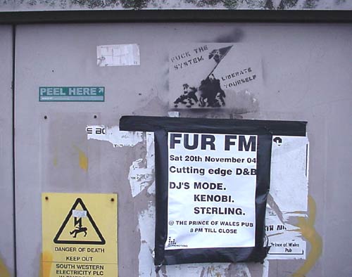 Fuck the System, Liberate Yourself - Falmouth Marine College, Cornwall, UK