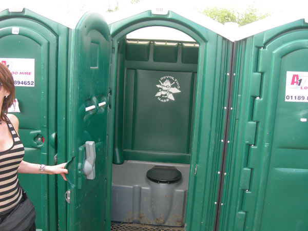 Glastonbury Festival toilets at festivals are revolting