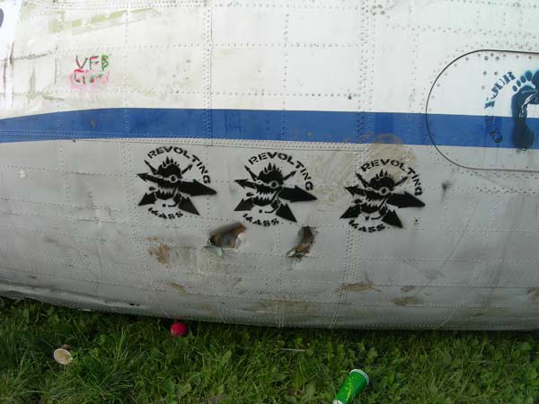 Close up of the stencils