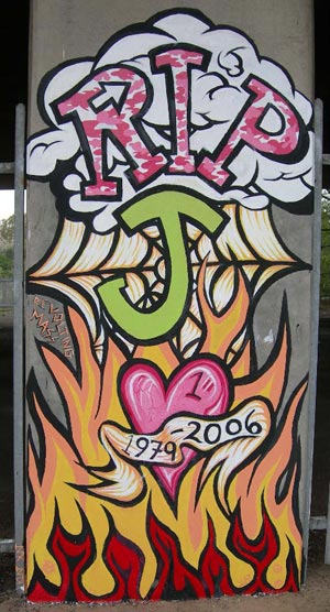 Jays RIP Graffiti Piece - Easton Bristol