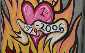 Jays RIP Free hand graffiti piece - Easton, Bristol, UK Jays RIP Free hand graffiti piece - Easton, Bristol, UK