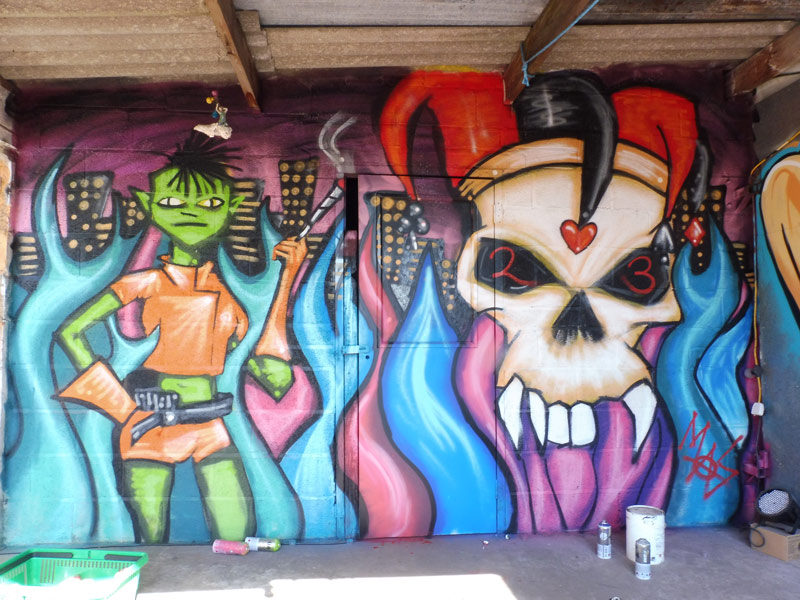 Revolting Mass at Maesy's Graf Jam - Click to enlarge Revolting Mass at Maesy's Graf Jam