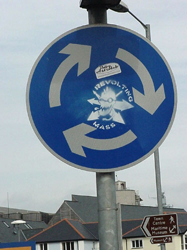 Revolting Mass - round about - Falmouth, Cornwall, UK