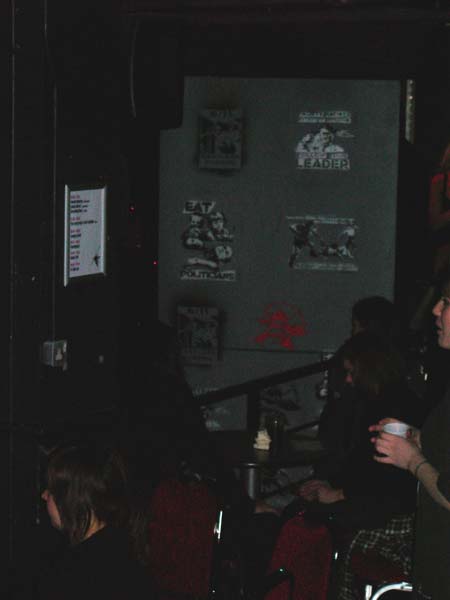 Revolting Mass Exhibition with Not So Pretty at a Punk gig in Camden London Exhibition with Not So Pretty at a Punk gig in Camden London- Revolting Mass