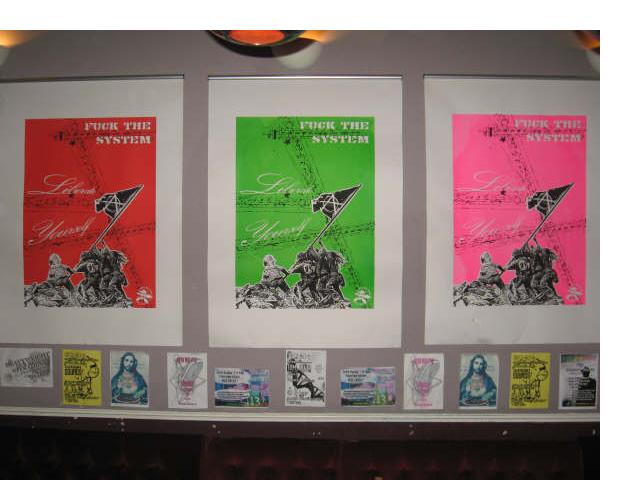 Revolting Mass Exhibitions - QBar Falmouth - Click to enlarge Revolting Mass Exhibitions - QBar Falmouth