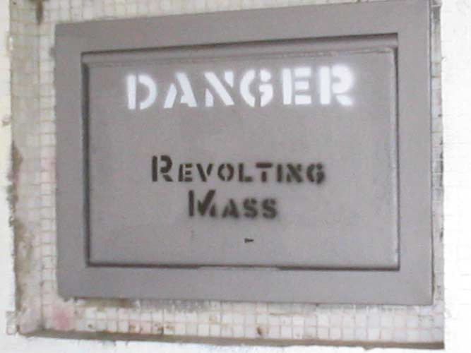 Revolting Mass Graffiti Outdoors - Click to enlarge Revolting Mass Graffiti Outdoors
