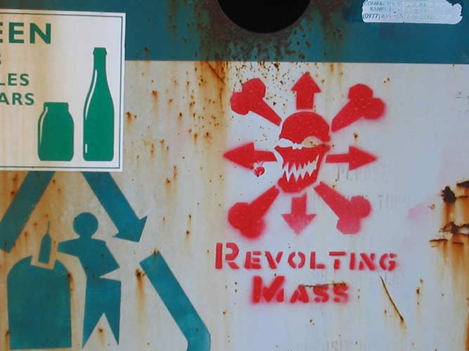 Early Revolting Mass Tag - Bristol UK