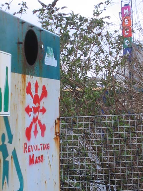 Early Revolting Mass Tag - Bristol UK