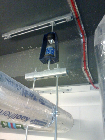 Pipe & 30N Acoustic Spring Hanger