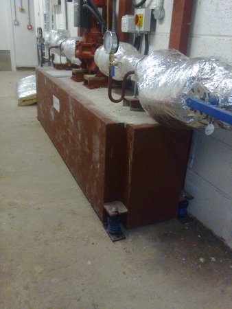 Unusual shaped inertia bases for plant