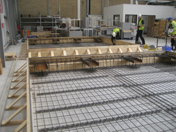 Extensive reinforcement was required