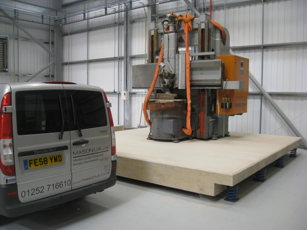 A 40,000kg inertia system