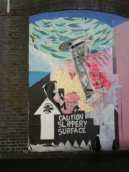 Revolting Mass adds his own work to the Tate Modern Graffiti Tour