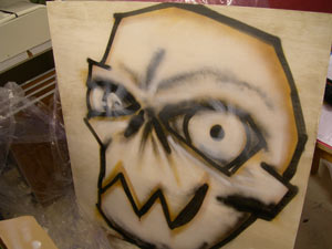 freehand graffiti skull - Graffiti Lessons
