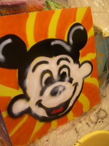 Mickey Mouse Graffiti Character - Graffiti Lessons
