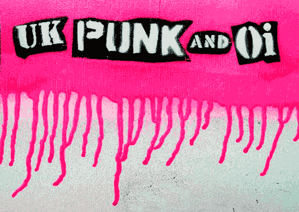 Revolting Mass / MAS - UK Punk and Oi Stencil Logo
